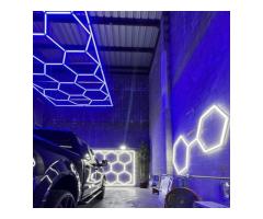 Enhance Your Car Detailing Experience with Hexagon RGB Lights